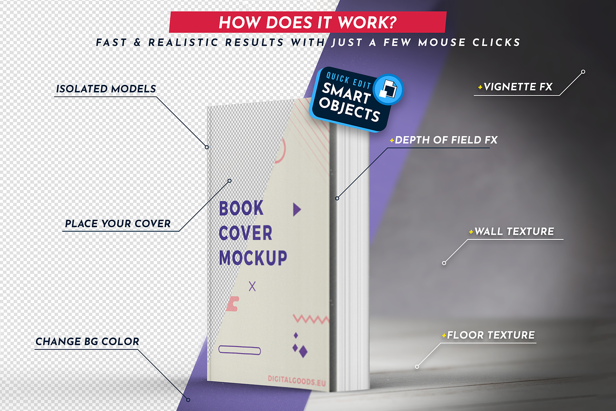 Book Cover Template 53, a Templates & Theme by Digital Goods (Photo 5 of 11)