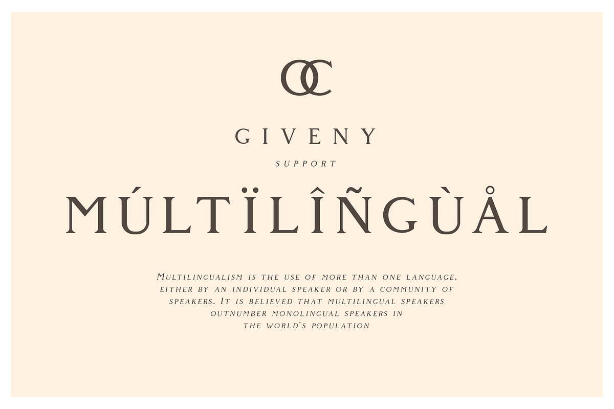 Giveny - Classy Serif Font (Update) preview 6