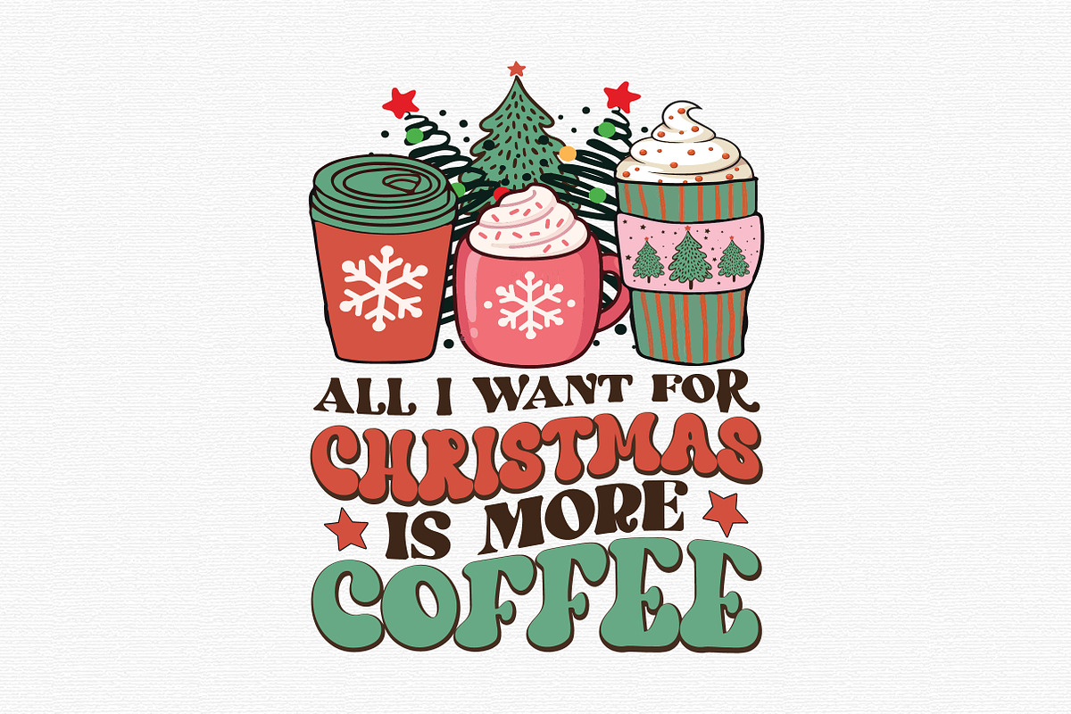 Christmas Coffee Quotes Bundle, a Graphic by Sublimation Artist, image size:1200x800