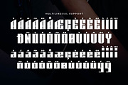 Metalora – Geometric Display Font, a Sans Serif Font by Artiveko (Thumbnail 4 of 8)