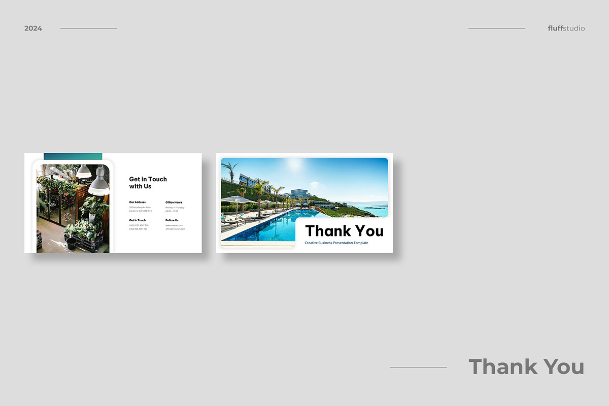 Creative Business Keynote Template, a Design Template by fluffstudio (Photo 6 of 6)