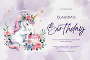 Pastel Unicorns Sublimation Bundle, a Decorative Illustration by Bubble Pixel (Thumbnail 5 of 6)