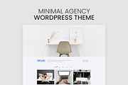 Minimal Agency WordPress Theme, a WordPress Template by Pixflow (Thumbnail 1 of 10)