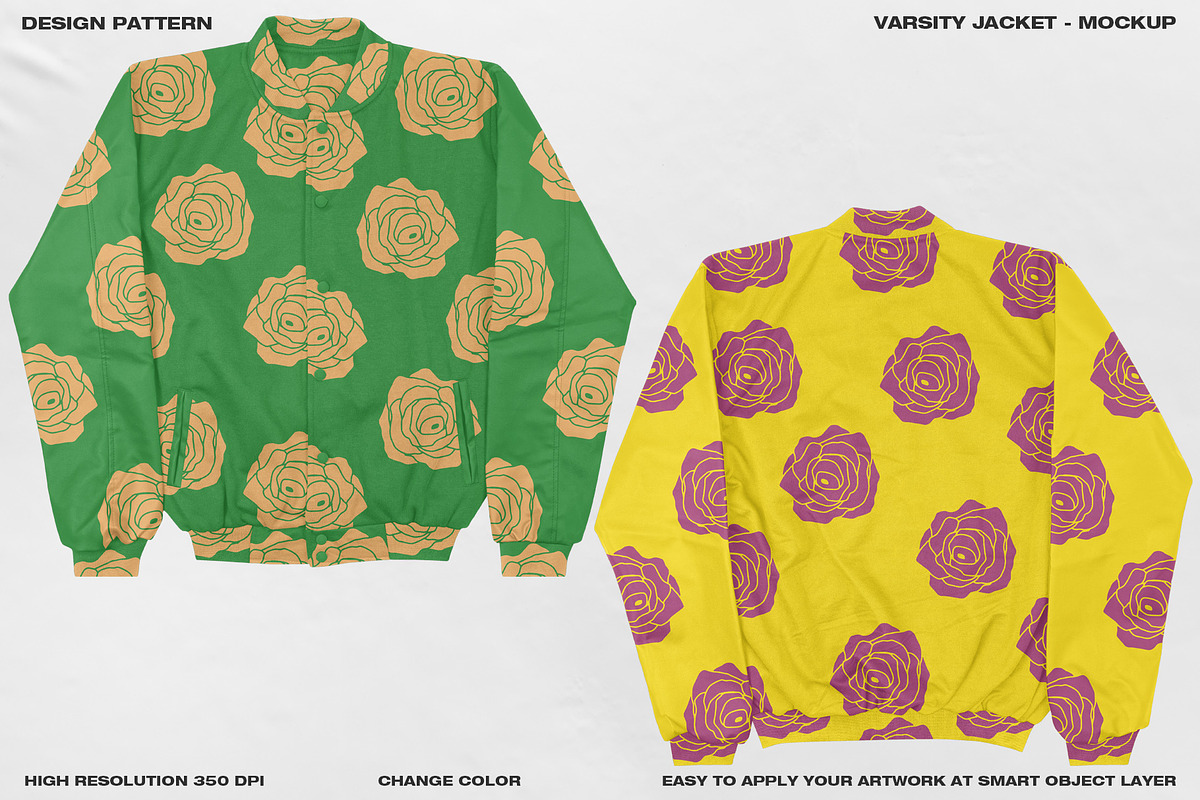 Varsity Jacket - Mockup, a Hoody Mockup by DaldSgh (Photo 13 of 21)
