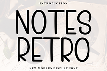 Notes Retro