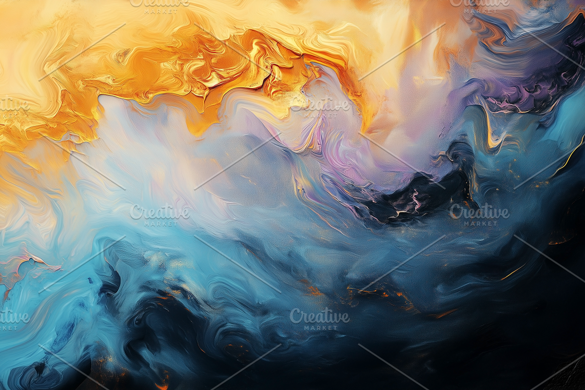 20 Abstract Oil Painting Texture, a Texture Graphic by UnicDesign (Photo 11 of 11)
