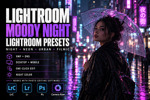Moody Night Lightroom Presets