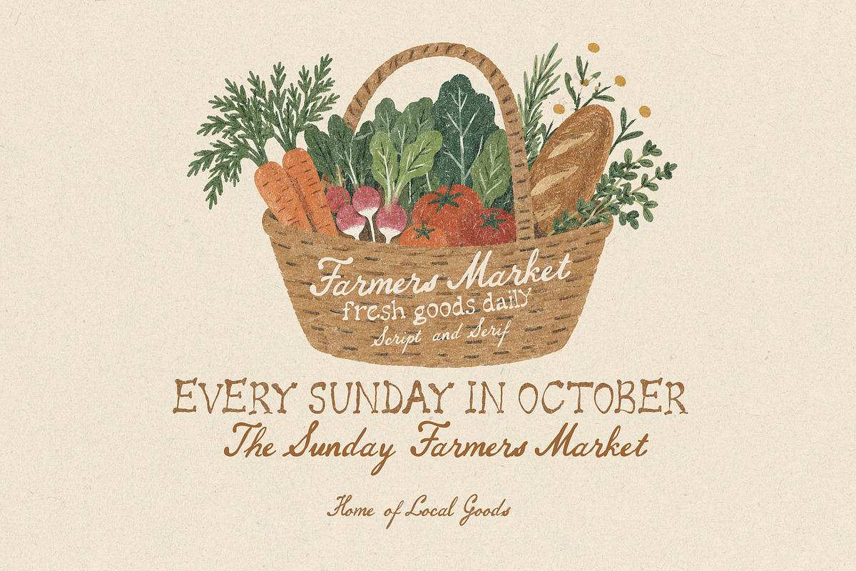 Rustic Handwritten Autumn Font Duo, a Handwritten Font by Laras Wonderland (Photo 8 of 10)