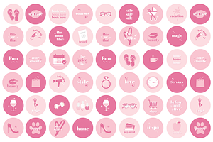 800 Pink Canva Social Media Template