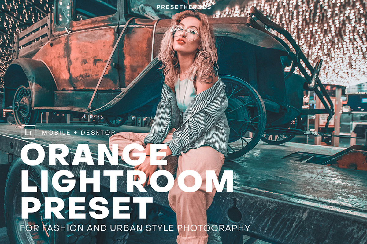 PH Orange Lightroom Presets V1, a Plug-in Add-On by PresetHeroes (Photo 1 of 5)