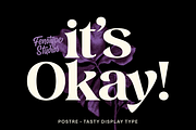 Postre -Stylish Serif, a Serif Font by Fenotype (Thumbnail 4 of 16)