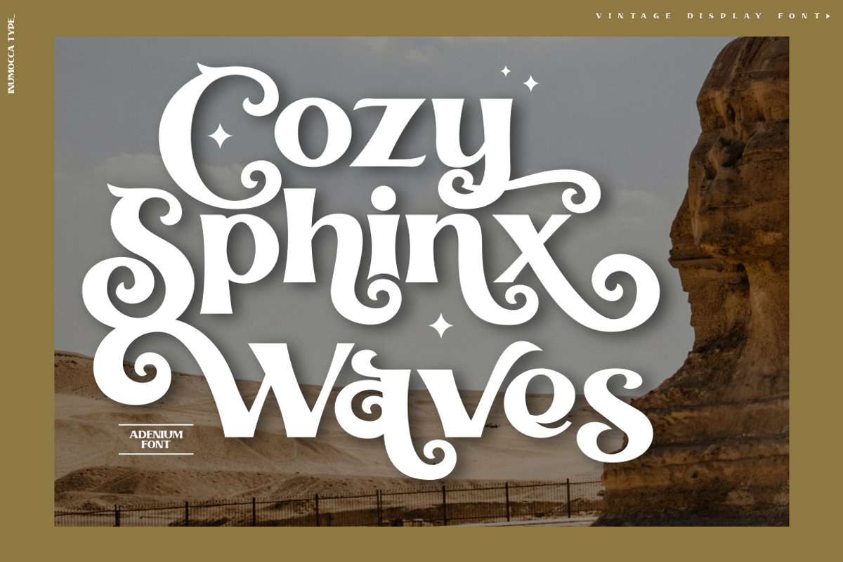 Adenium, a Serif Font by inumocca_type (Photo 6 of 11)