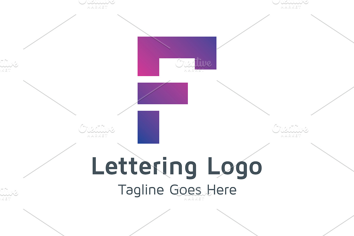 20 Logo Lettering F Template Bundle, a Branding & Logo Template by Acongraphic (Photo 16 of 21)