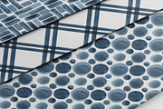Indigo Watercolor Seamless Patterns, a Texture Illustration by YarovaArt (Thumbnail 15 of 18)