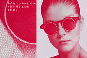 Risoprint Halftone Grain effect, a Texture Graphic by Alexiva (Thumbnail 6 of 6)