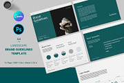 Brand Guidelines Template Canva, a Brochure Template by retrographix (Thumbnail 1 of 3)