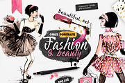 GIRLS AND PATTERNS, a Texture Illustration by Alisa Mikibith Art (Thumbnail 6 of 15)