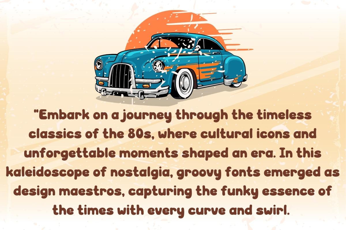 80s era groovy - Handwritting, a Handwritten Font by Charmingbear59.design (Photo 2 of 5)
