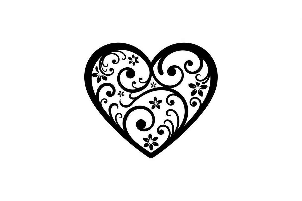 Ornate Heart Vector Bundle, an Illustration by Designs_River (Photo 7 of 51)