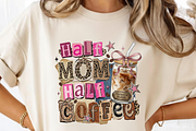 Half Mom Half Coffee PNG, Retro Mama, a Graphic by Vector Portal (Thumbnail 4 of 8)