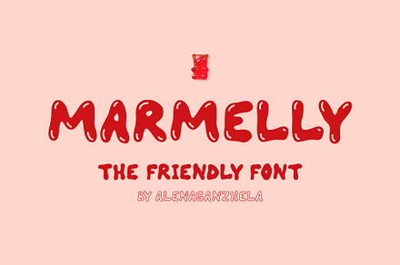 MARMELLY - playful friendly font, a Sans Serif Font by alenaganzhela