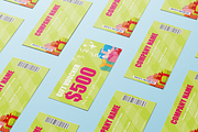 Colorful Gift Card, a Card Template by Tzochko (Thumbnail 3 of 4)