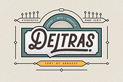 Deltras, a Sans Serif Font by Abbasy Studio (Thumbnail 1 of 10)