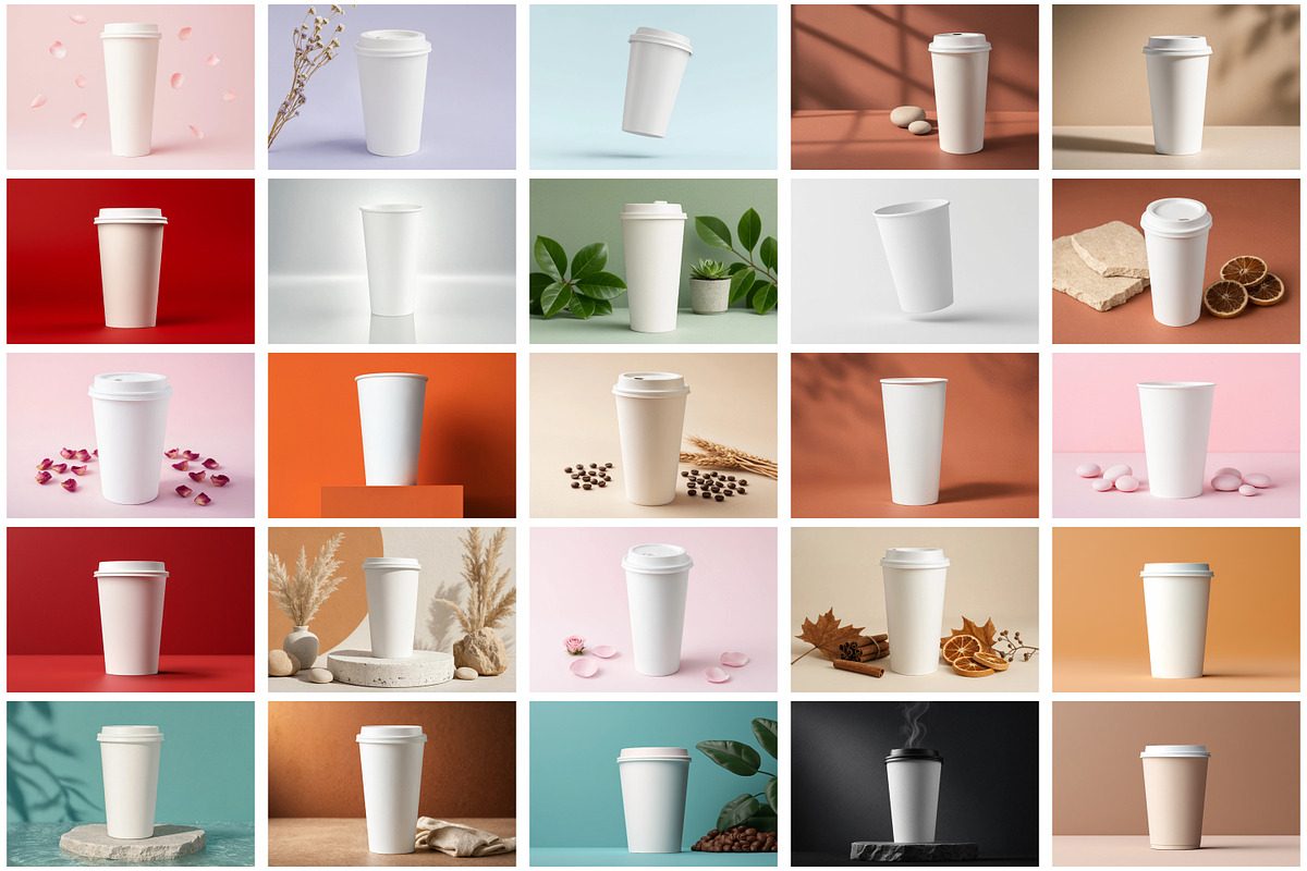 Coffee Cup Mockup, a Packaging Mockup by Forhadx5 (Photo 5 of 11)