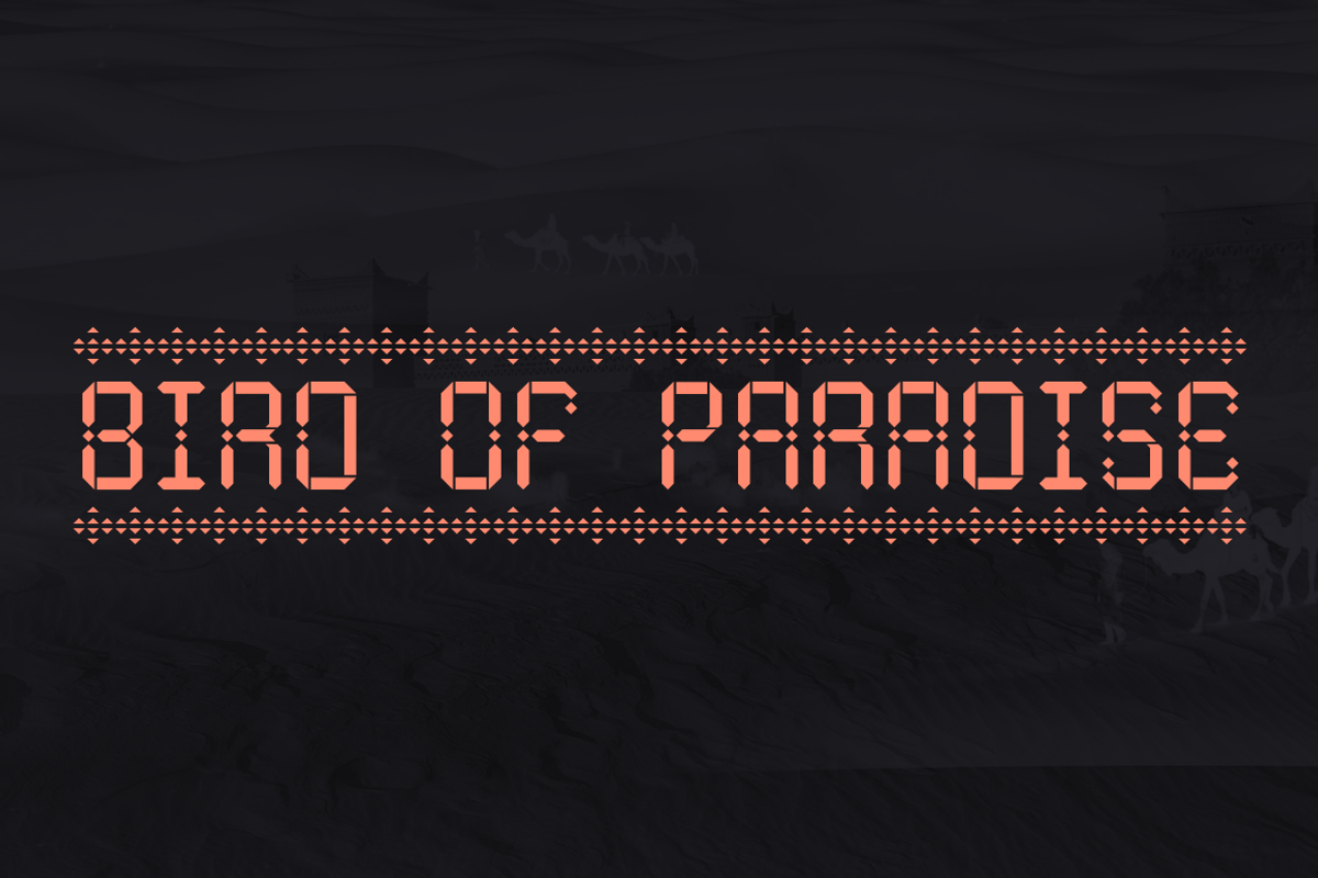 Maroque Stencil Font, a Font by Hello Mart (Photo 5 of 5)