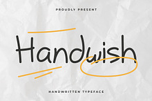 Handwish Handwritten Font