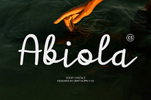 CS Abiola – Script Font