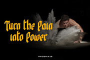 Bewear Creepy Font, a Sans Serif Font by edukka (Thumbnail 3 of 6)