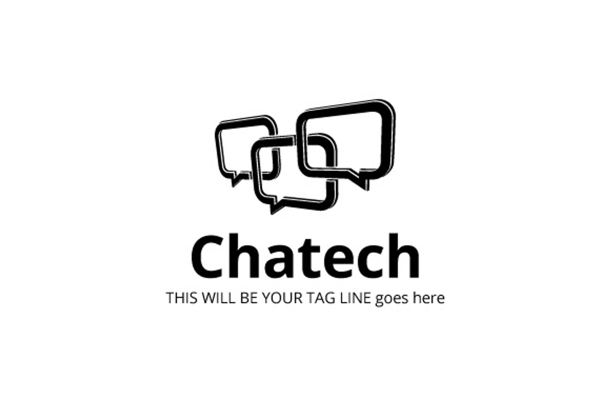 Chatech, a Branding & Logo Template by The Branding Fusion (Photo 3 of 4)