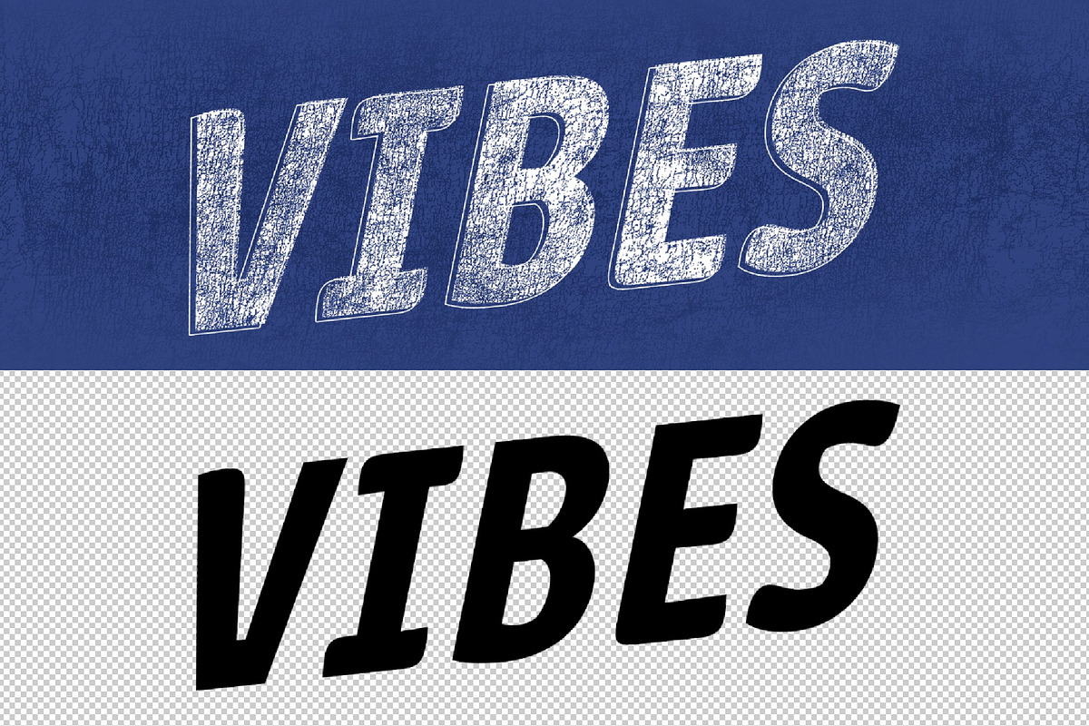Grunge Retro Printing Text Effect, a Layer Style Add-On by studiogstock (Photo 2 of 2)