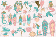 Coastal Cowgirl Clipart PNG Set, an Illustration by Pet Cave (Thumbnail 2 of 5)