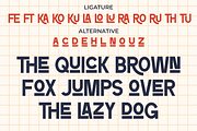 Ralokun - Retro Sans Serif Font, a Sans Serif Font by Marvadesign (Thumbnail 3 of 7)
