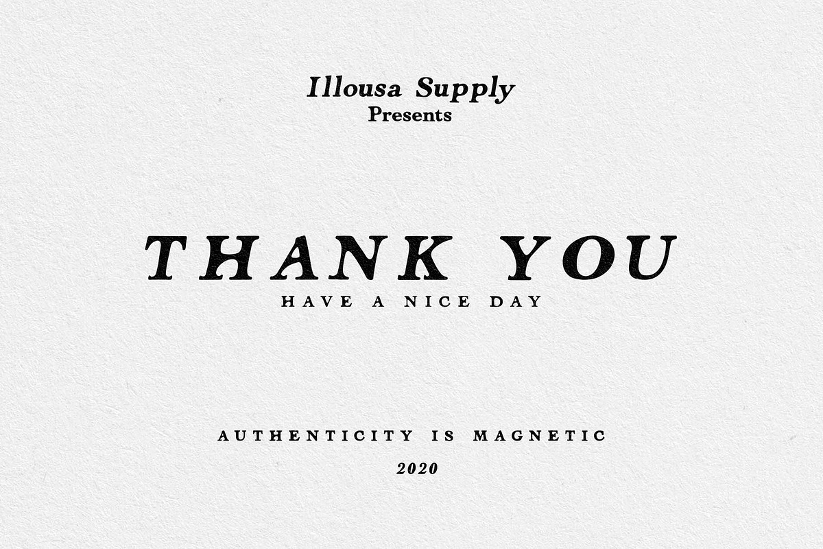 Nyemark - Serif Typeface, a Serif Font by Illousa (Photo 7 of 7)