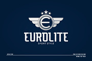 EUROLITE Sport Font + BONUS, a Font by PutraCetol Studio (Thumbnail 1 of 10)