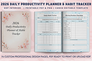 2026 Daily Productivity Planner, a Design Template by Book2bees (Thumbnail 1 of 4)