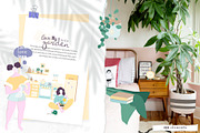 My Sweet Home and Little Garden, a Decorative Illustration by Ann Art Houze (Thumbnail 5 of 7)