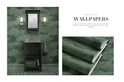 Kuroshio | Japandi Wallpaper Print., a Wallpaper Graphic by TSTUDIO (Thumbnail 6 of 8)