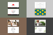 12 Modern Business Cards, a Business Card Template by Saman Osama (Thumbnail 2 of 5)