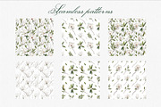 Watercolor white Magnolia flowers, a Decorative Illustration by mArtstore (Thumbnail 7 of 8)
