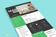 Cool Resume For Creative Designers, a Resume Template by ZippyPixels (Thumbnail 7 of 8)