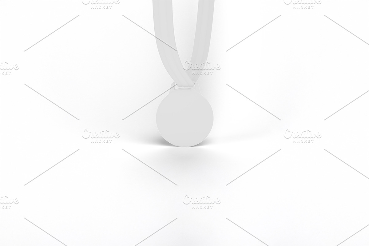 Cartoon Medal Mockup, a Merchandise Mockup by Qaleb Studio (Photo 2 of 2)