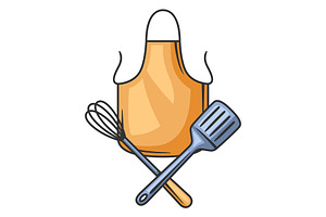 Illustration of kitchen utensils., an Object Graphic by incomible