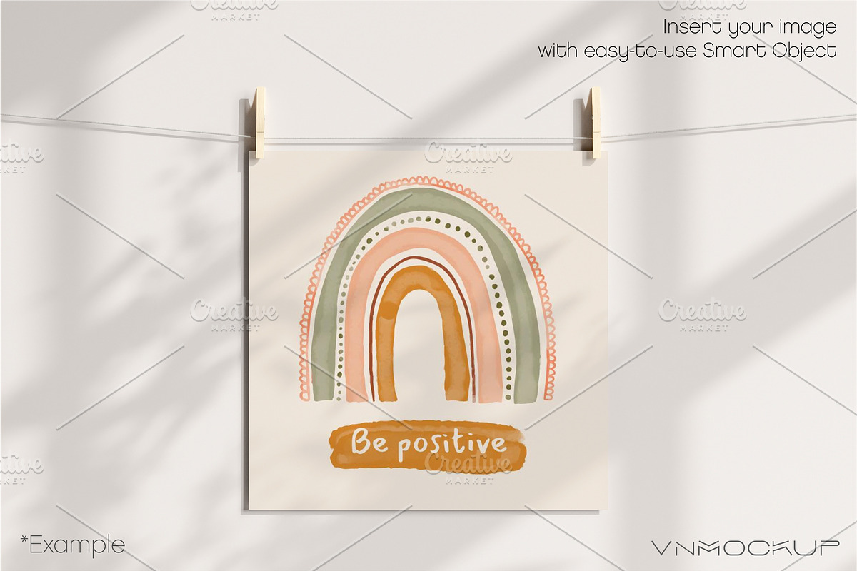 Paper Mockup Bundle - 10 Mockups, a Print Template by VNmockup (Photo 2 of 8)