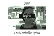 Script-Girl, a Sans Serif Font by Hello Wala Type Foundry (Thumbnail 1 of 7)