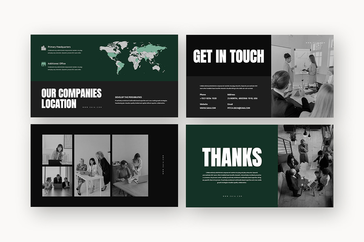 Saia : Project Pitch Google Slides, a Presentation Template by Punkl Camp (Photo 16 of 16)