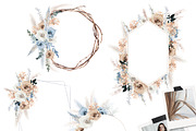 Watercolor Flower - Boho Bluerose, an Illustration by Beigetime (Thumbnail 5 of 13)